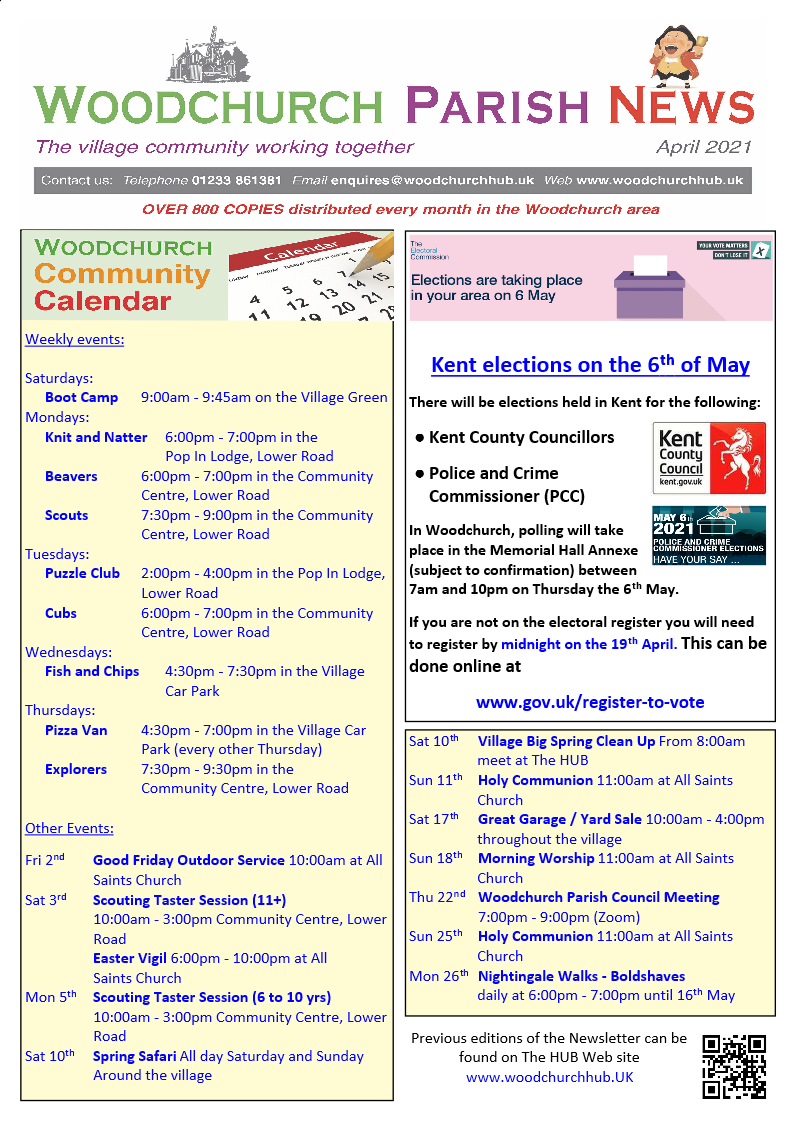 April 2021 Newsletter