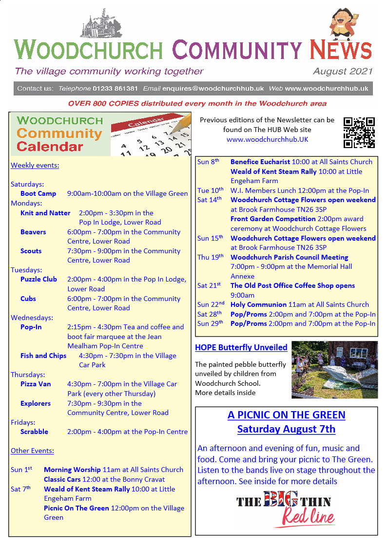 August Newsletter 2021