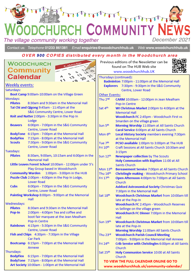 December Newsletter 2021