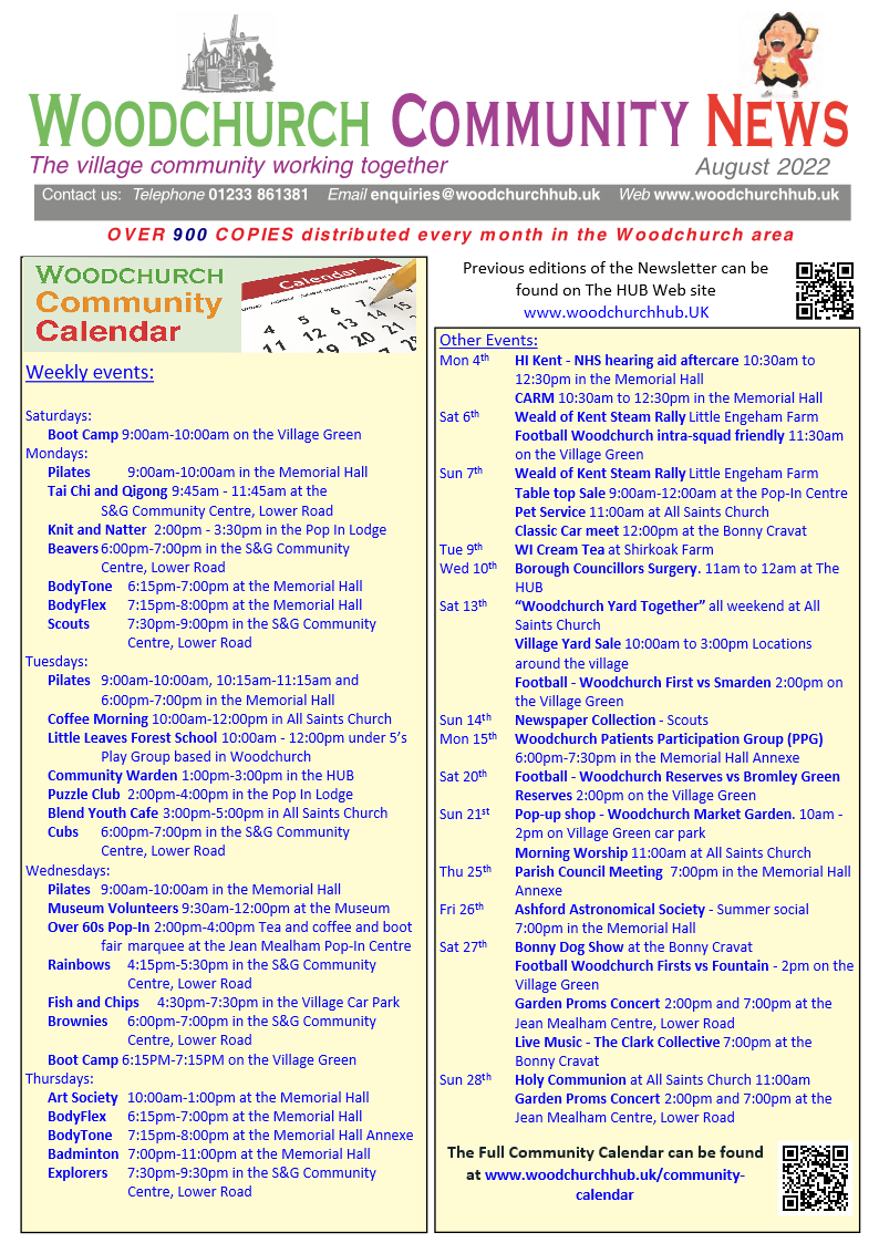 August Newsletter 2022