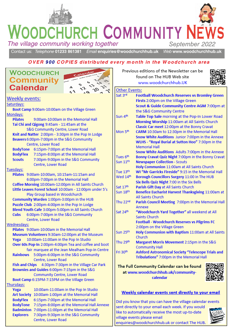 September Newsletter 2022