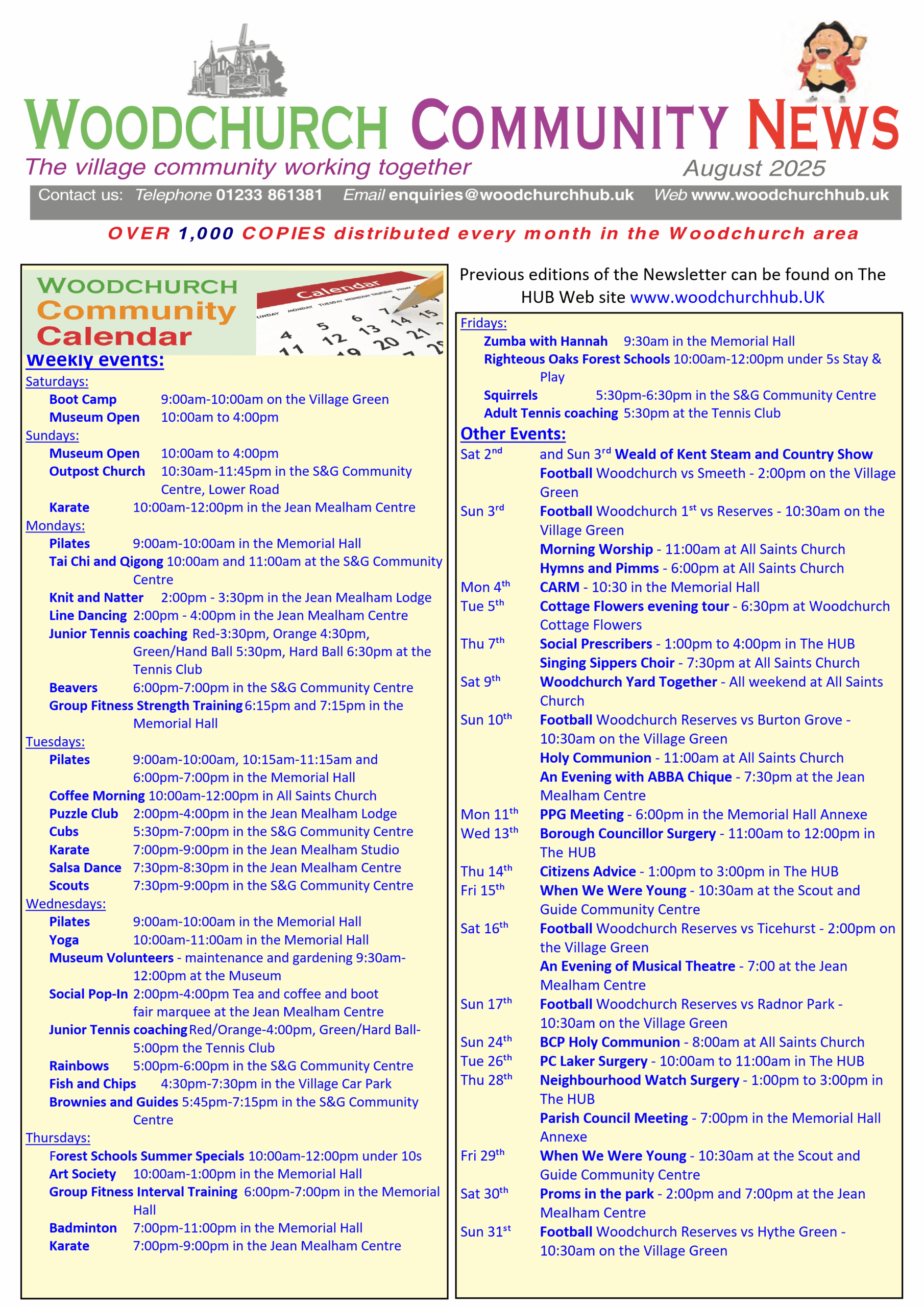 August Newsletter 2025