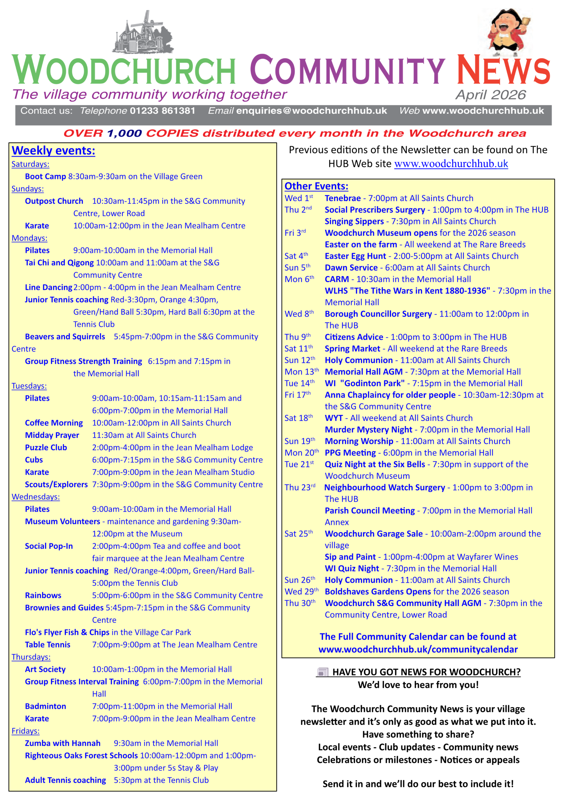 April Newsletter 2026