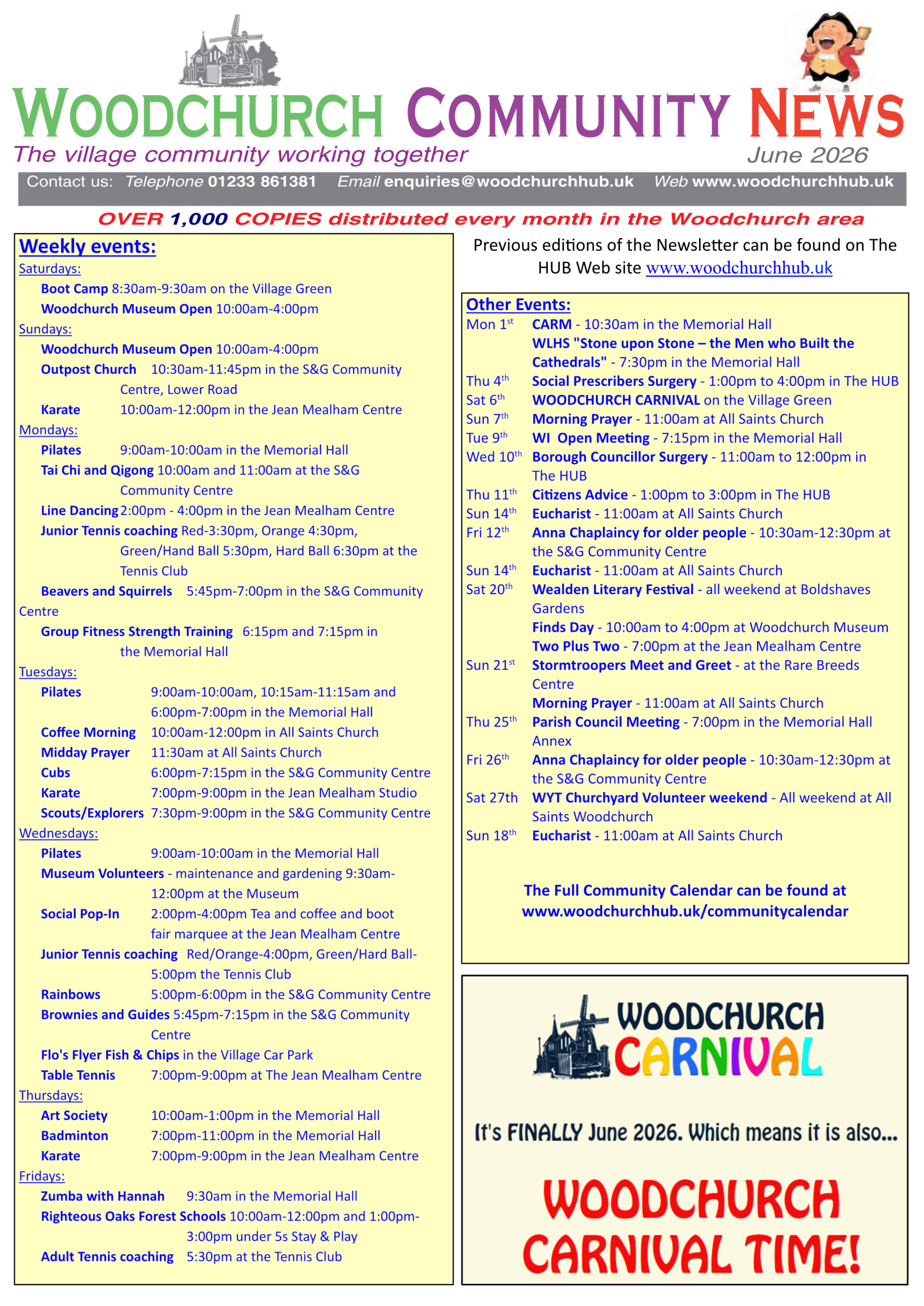 June Newsletter 2026