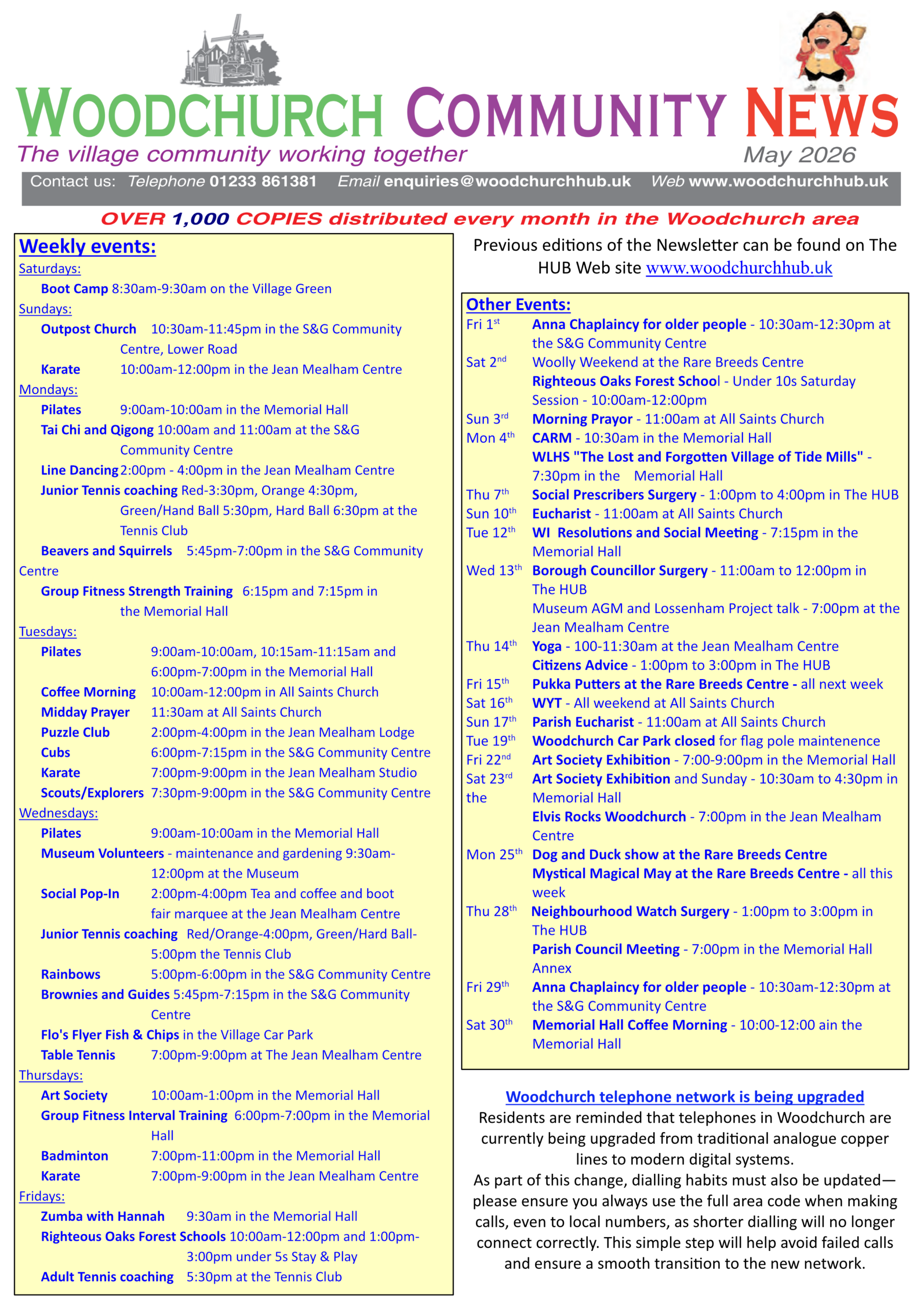 May Newsletter 2026