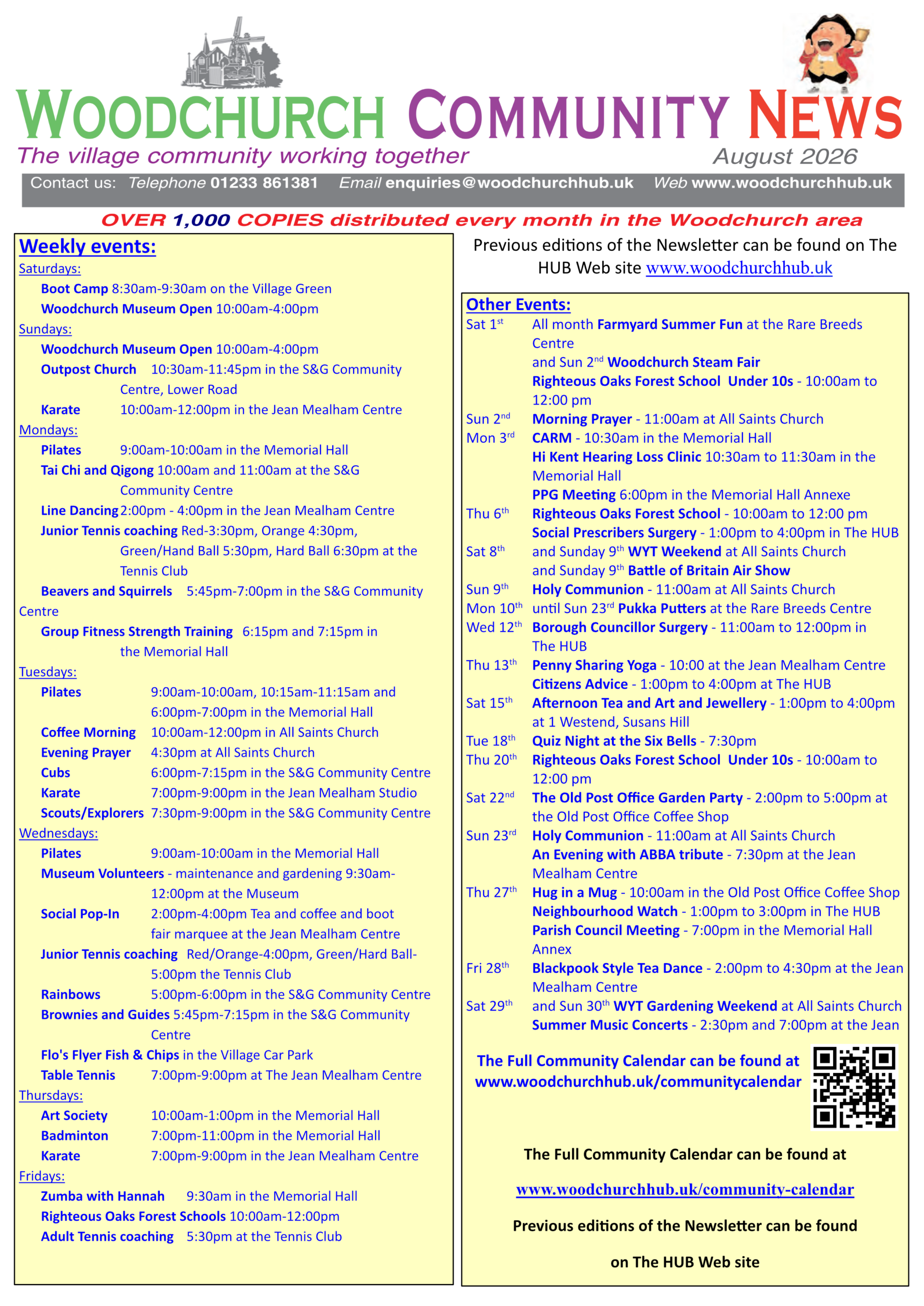 August Newsletter 2026